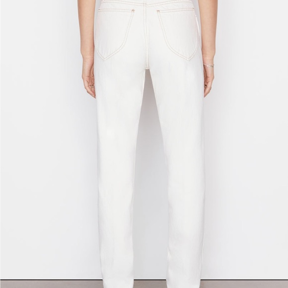 Frame Denim Le Italien True Straight Blanc Women Size  31 - Picture 7 of 14